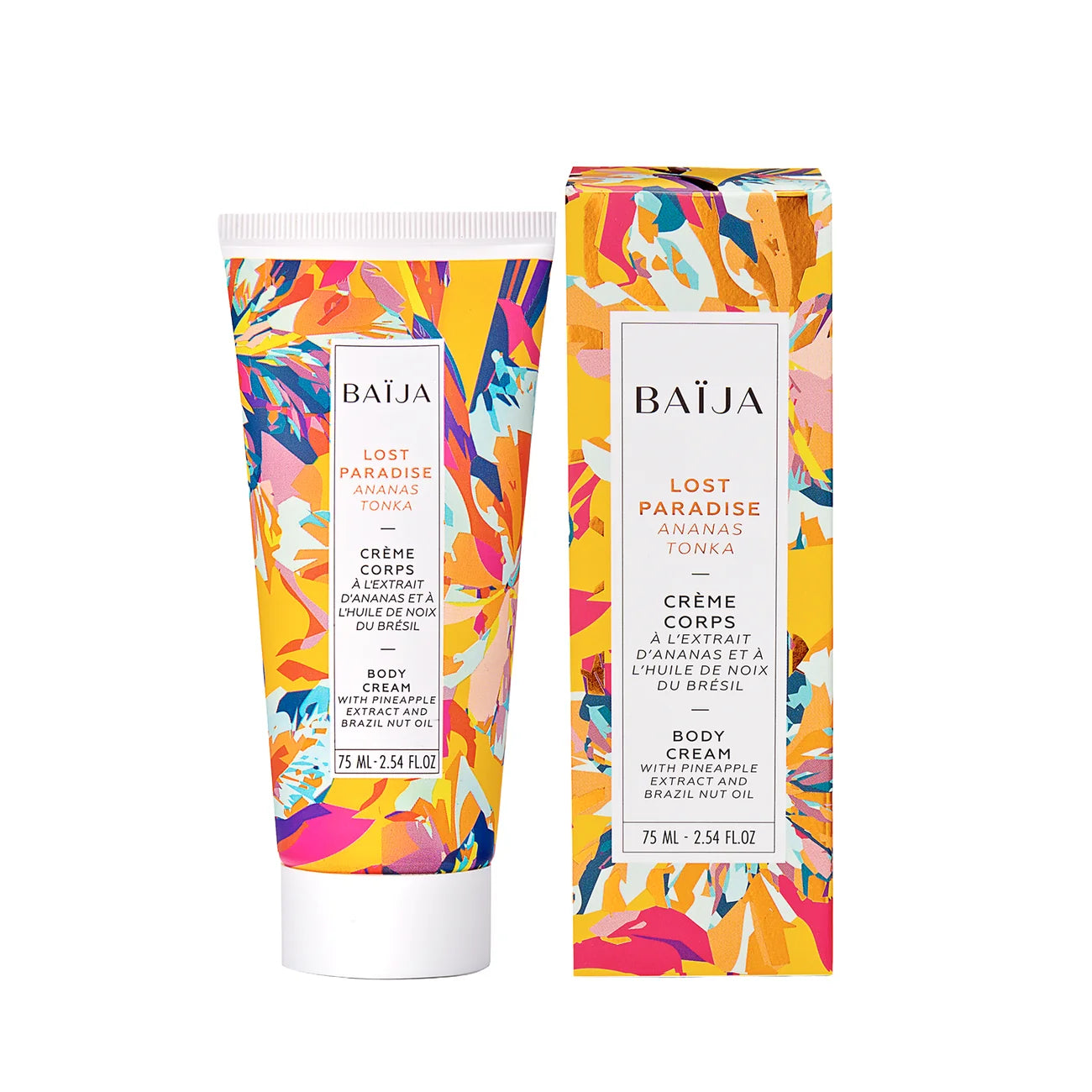Lost paradise crème corps tube 75ml